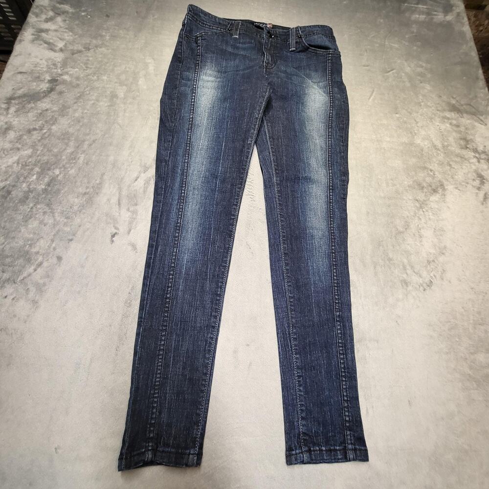 Levi's Jeans Womens 8 Blue Medium Wash‎ Skinny Slim Stretch Denim Pockets